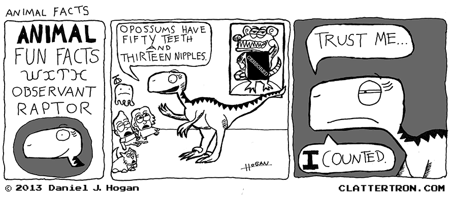 They must spend a fortune on floss.