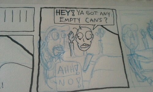 behind the scenes comic