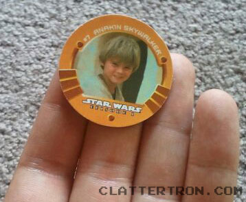 Anakin Skywalker Phantom Menace Pog