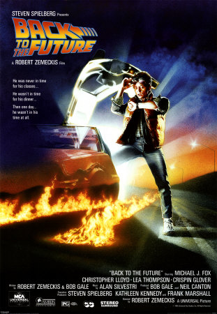 Back to back to back to back. To back. Back to the Future poster.