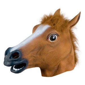 What do you mean the Mister Ed convetion is cancelled? latext horse head mask for halloween on amazon