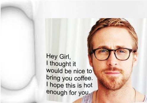 ryan gosling mug on amazon for mother's day